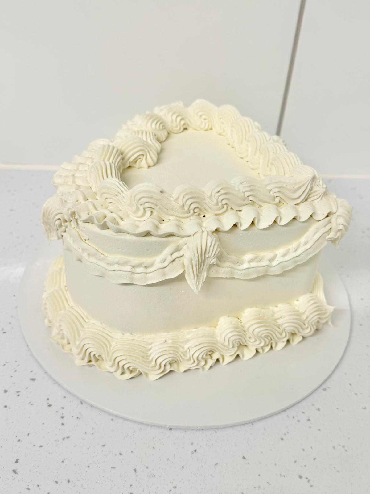 Heart Shaped Cake, Plain