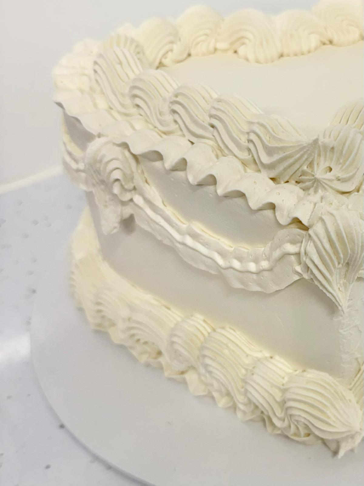 Heart Shaped Cake, Plain