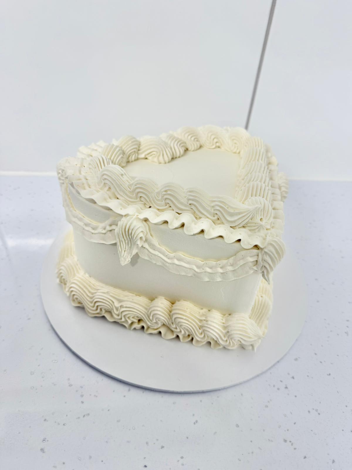 Heart Shaped Cake, Plain