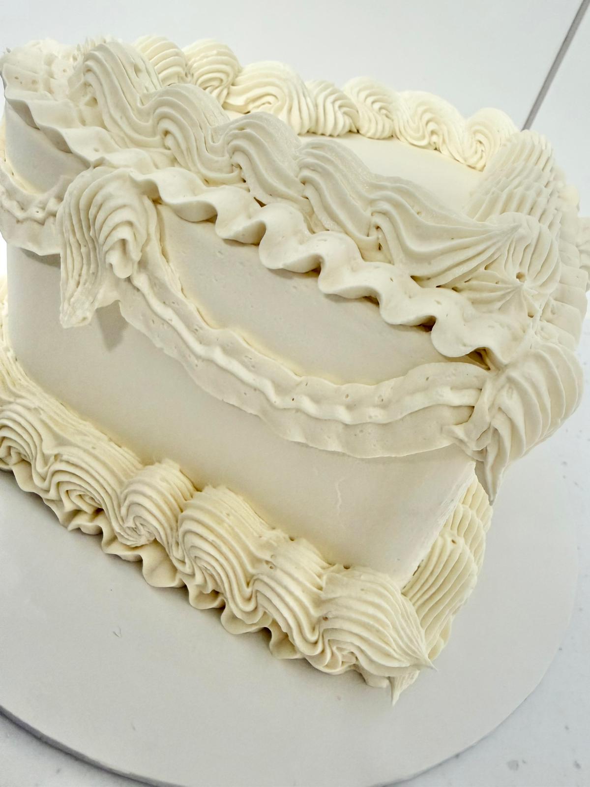 Heart Shaped Cake, Plain